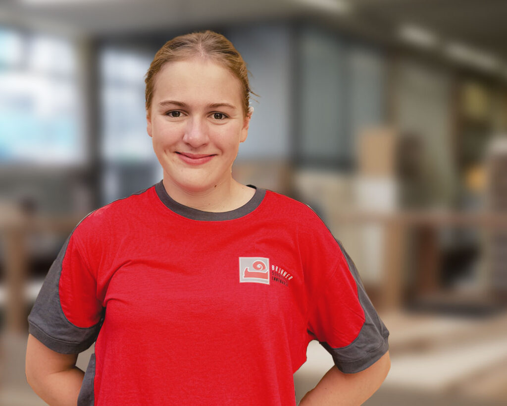 Amanda Dürler, Lernende Schreinerin EFZ