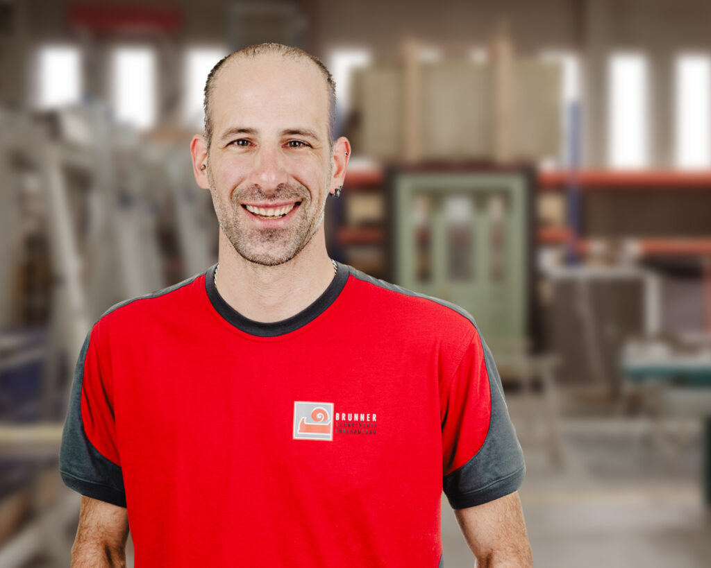 Beat Leupi, Schreiner-Monteur bei der Schreinerei R. Brunner AG in Zürich
