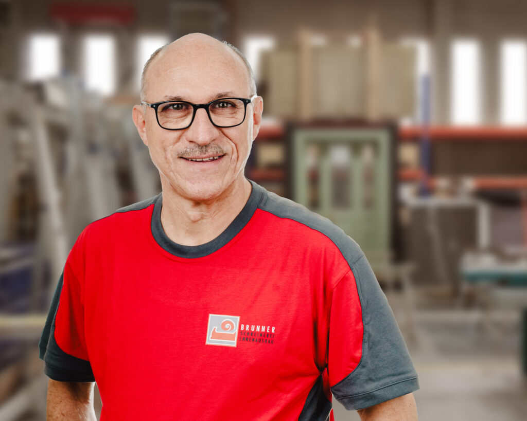 Beat Stocker, Montageleiter bei der Schreinerei R. Brunner AG in Zürich