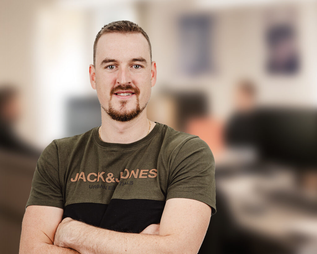 Juan Hausherr, Prozessmanager bei der Schreinerei R. Brunner AG in Zürich