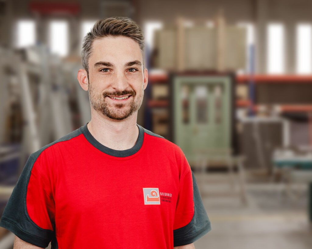 Michael Dettwiler, Schreiner-Monteur bei der Schreinerei R. Brunner AG in Zürich