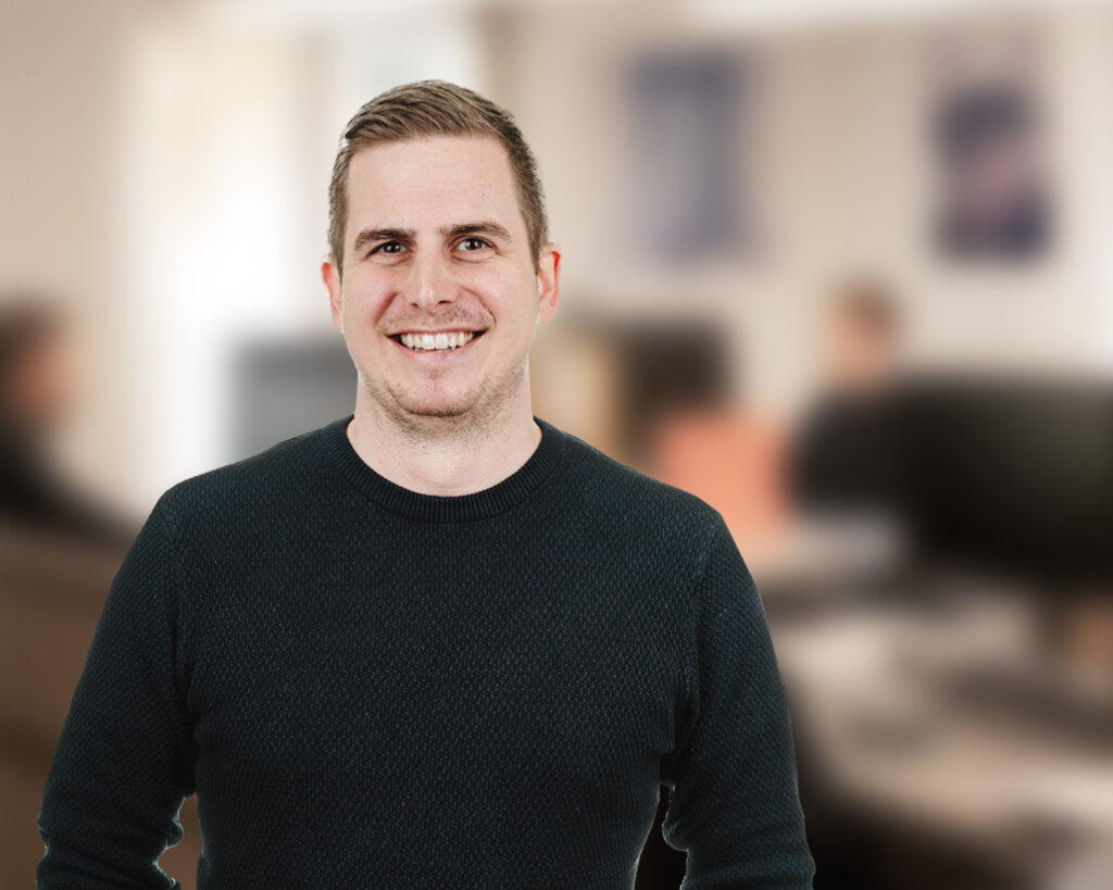 Philippe Lanz, Projektleiter bei der Schreinerei R. Brunner AG in Zürich