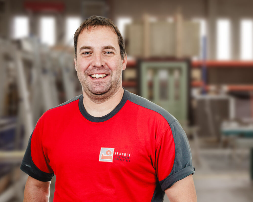 Urban Alig, Monteur im Service bei der Schreinerei R. Brunner AG in Zürich