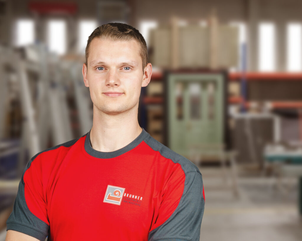 Yon Beck, Schreiner-Monteur bei der Schreinerei R. Brunner AG in Zürich