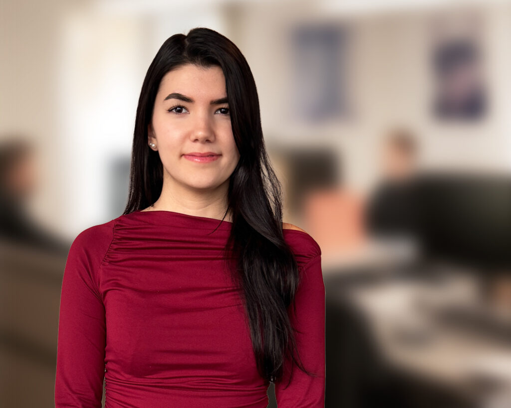 Özge Selek, Lernende Zeichnerin, Fachrichtung Innenarchitektur, 3. Lehrjahr (Zusatzlehre)