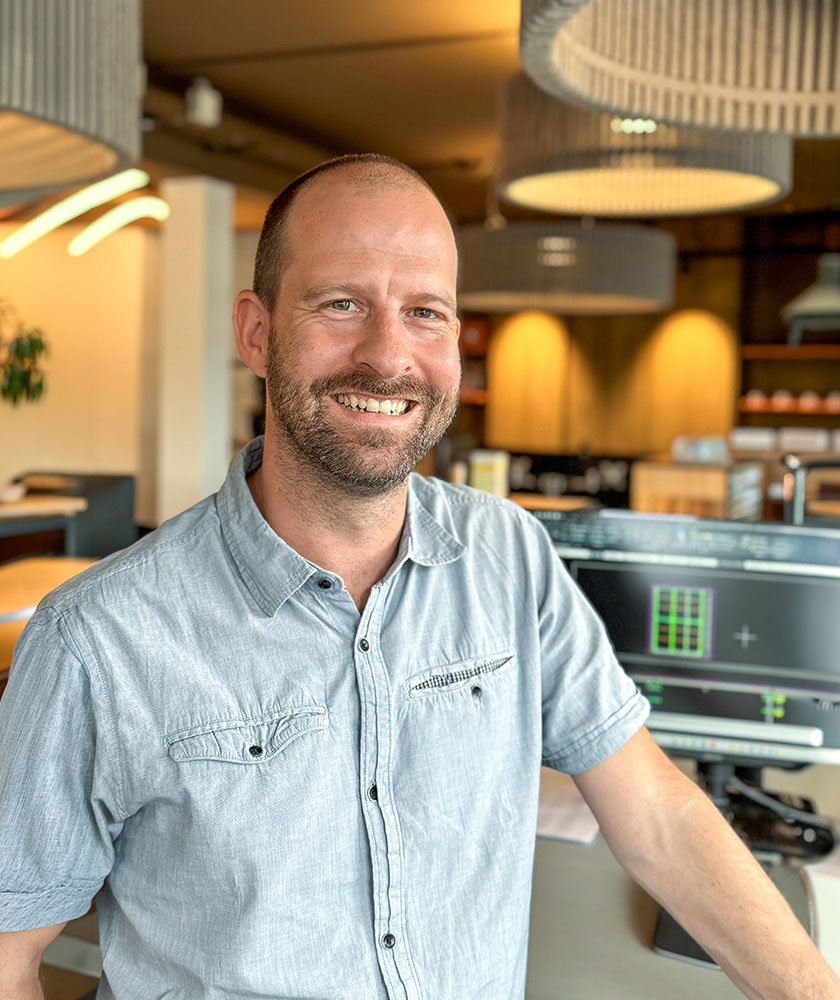 David Bolliger, Projektleiter bei der Schreinerei R. Brunner AG, Dällikon und Zürich