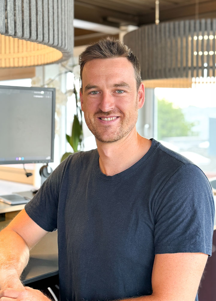Juan Hausherr, Prozessfachmann bei der Schreinerei R. Brunner AG, Dällikon und Zürich