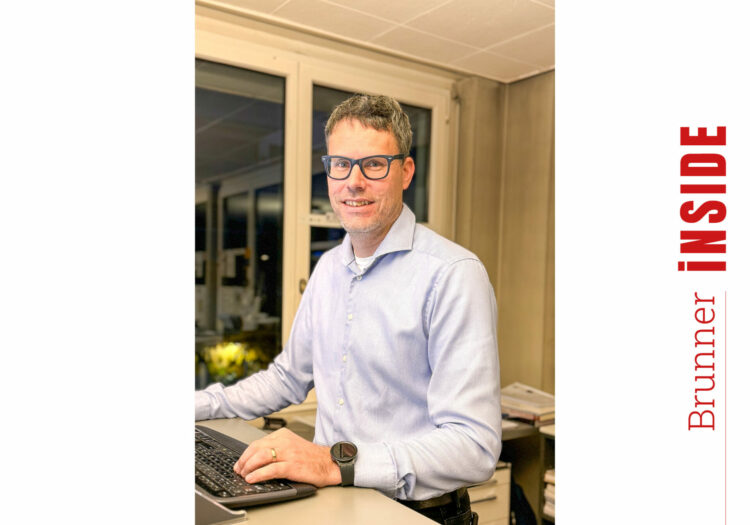 Markus Senn, Projektleiter bei der R. Brunner AG, Schreinerei, Innenausbau in Zürich